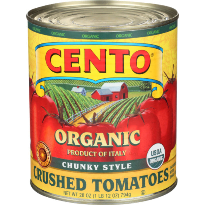 Cento – Bio zerkleinert Tomatoes, 28 Oz – Packung mit 6 Stück