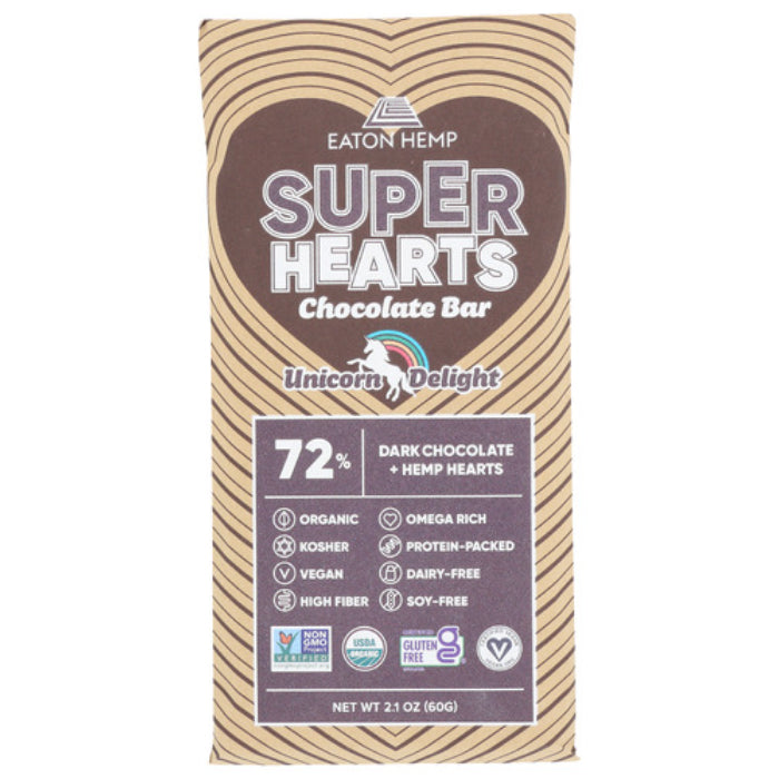 Eaton Hanf – Bar, Schokolade Einhorn Delight, 2.1 OZ – Packung mit 12