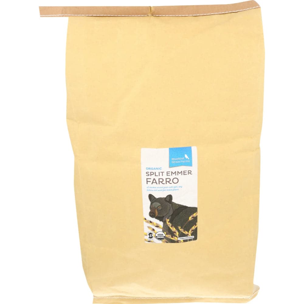 Bluebird Bio Split Emmer Farro, 25 lb