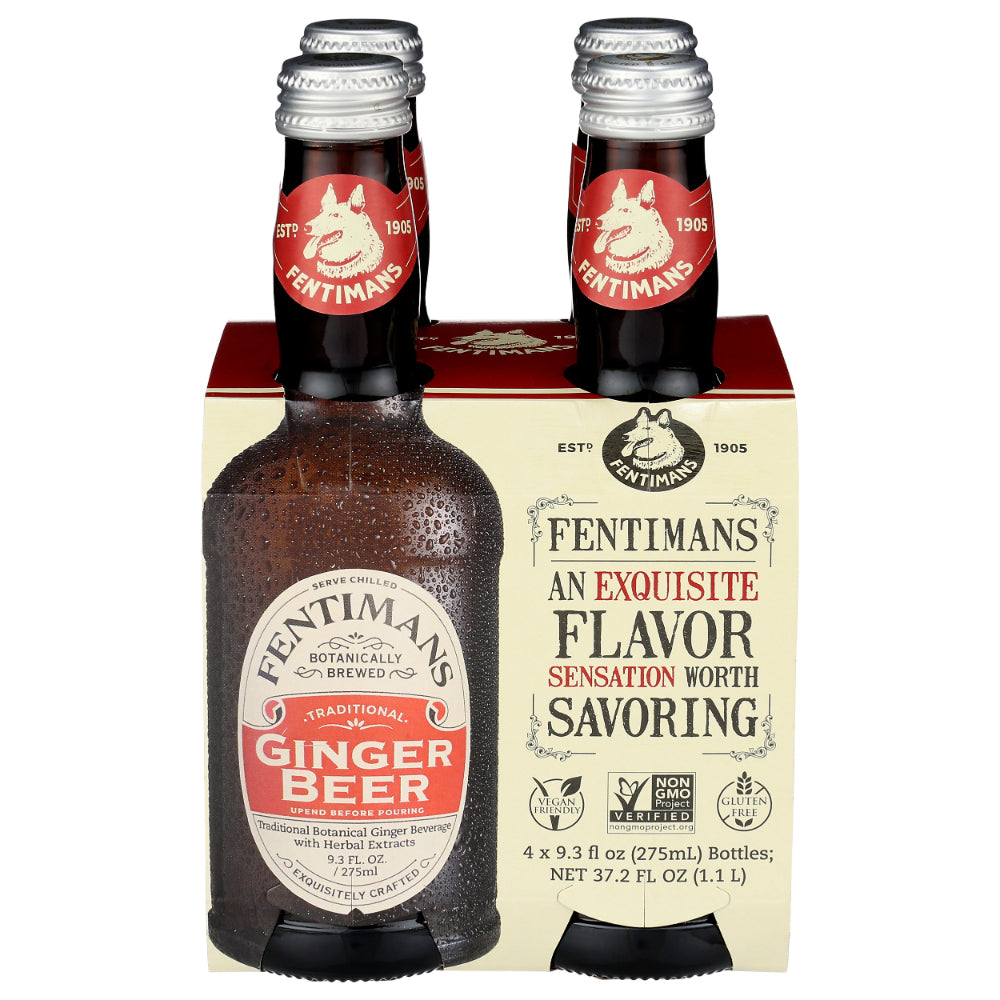 Fentimans – glitzernd Ingwerlimonade, 37.2 Fl Oz – Packung mit 6 Stück