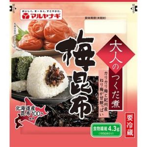 Maruyanagi, ume kombu, tsukudani, – 80g