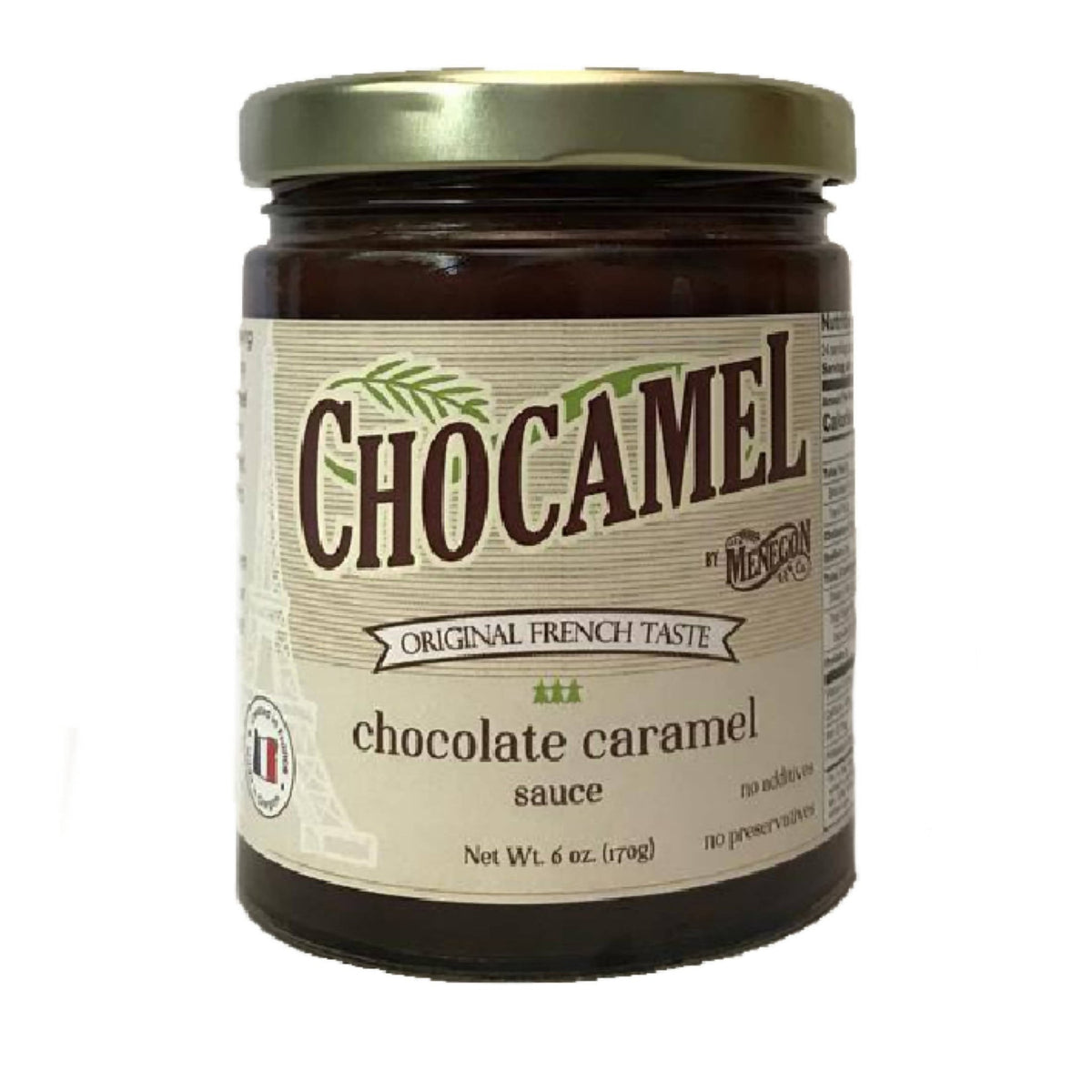 Chocamel Sauce – Französische Schokolade Karamell Sauce Gläser – 12 x 6oz