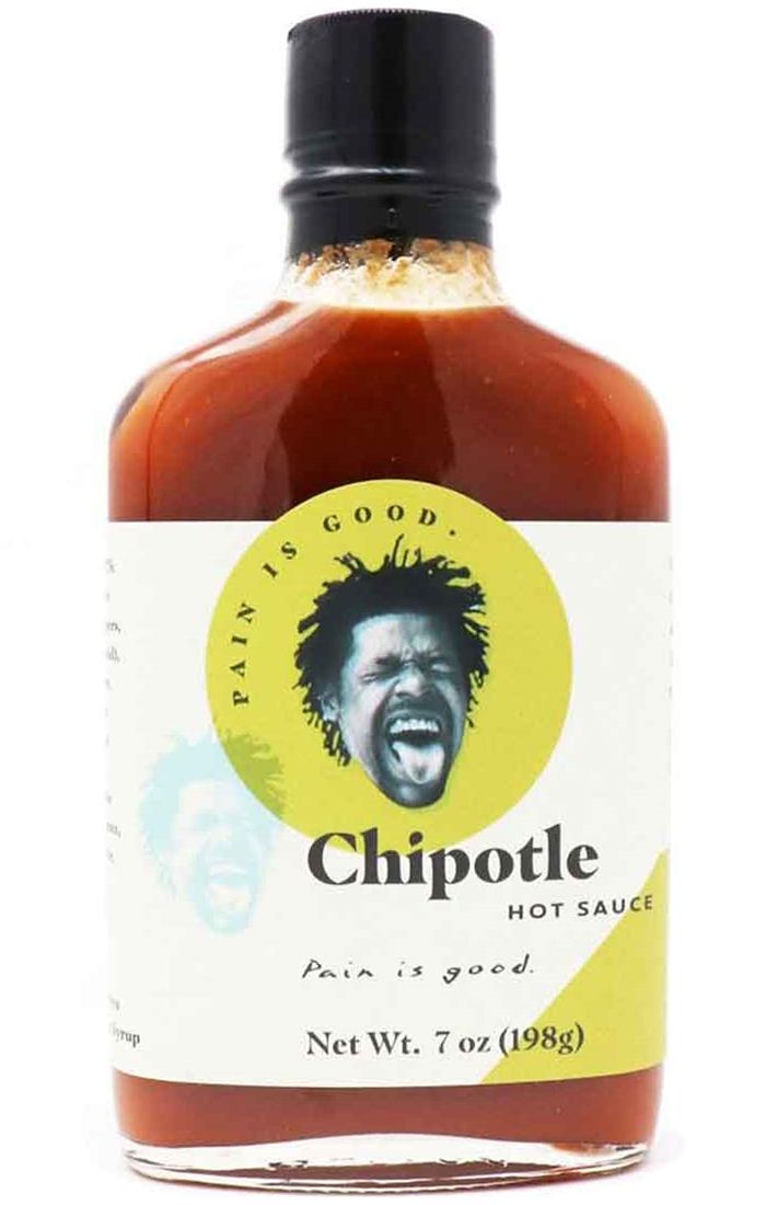 Meistgesuchte Pain is Good Chipotle Chilisauce, 7oz