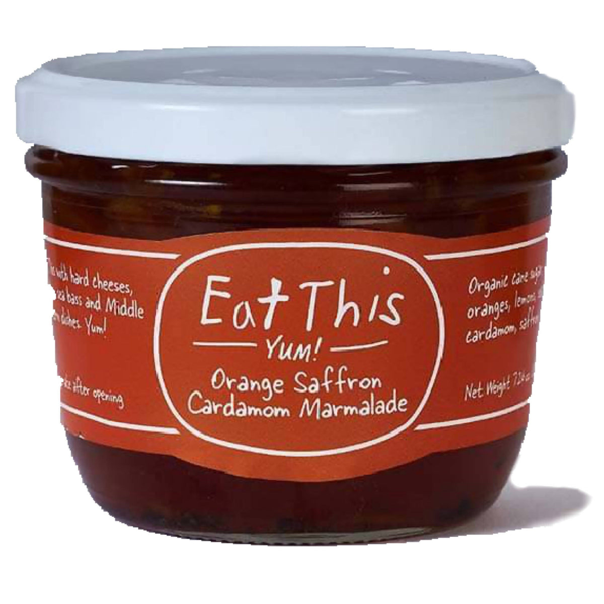 Orangensafran Kardamom Marmelade – Wanne – – 32oz