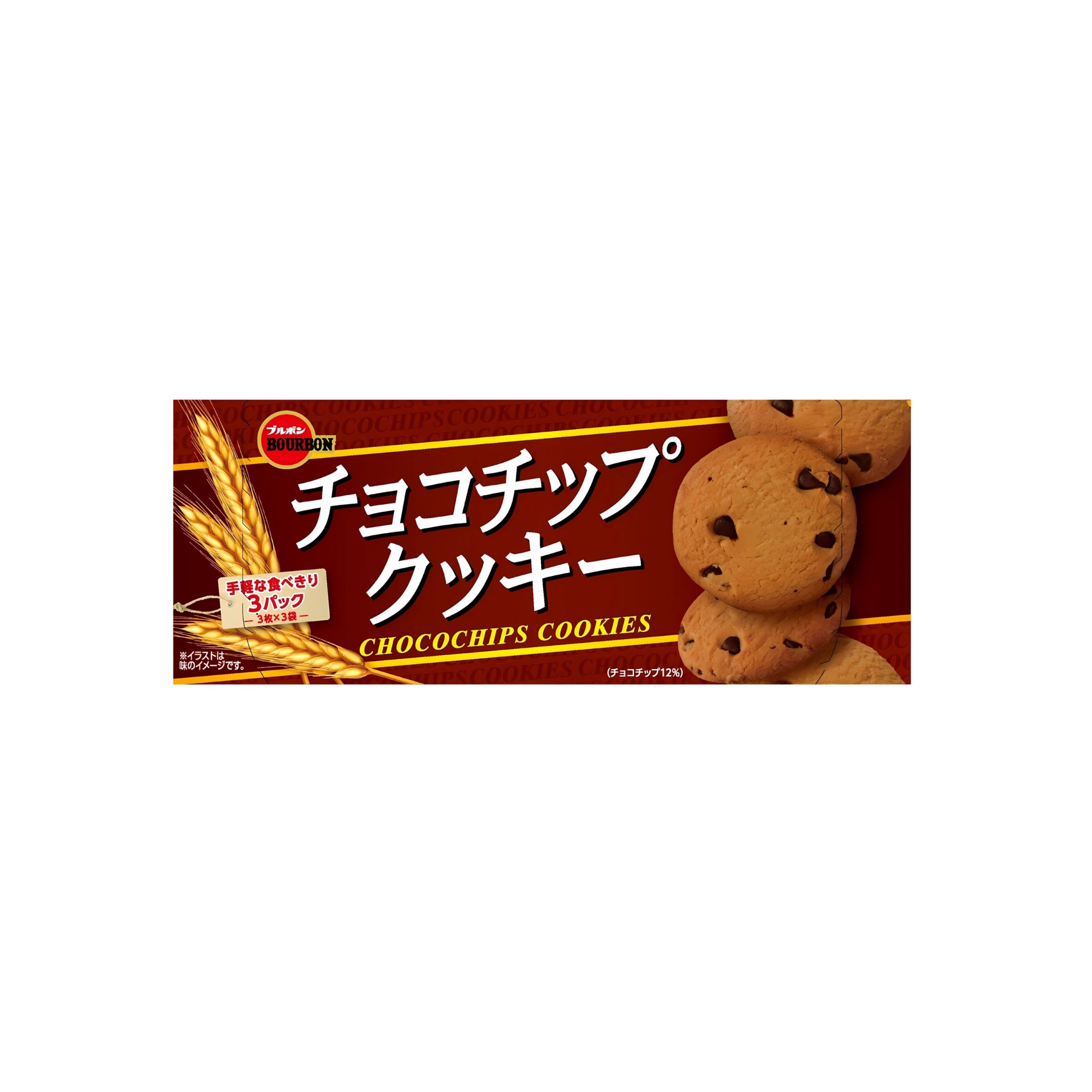 Bourbon Choco Chip Keks (Japan)