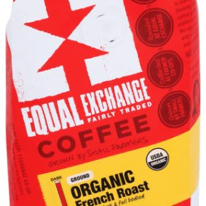 Equal Exchange Kaffee gemahlen Französisch Braten Org 10 Unzen – Packung mit 6