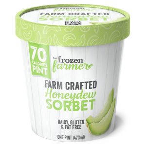 der gefrorene Landwirt Sorbet Honigtau 16 Unzen – Packung mit 8