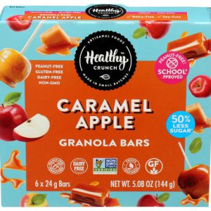 Healthy Crunch Karamell und Apfelgranola Bar