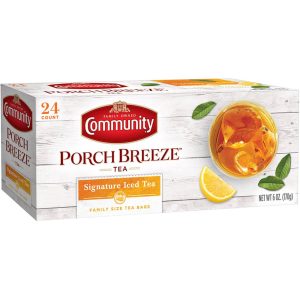 Community Kaffee – Veranda Brise Signature Iced Teebeutel, 6 Unzen