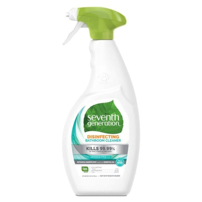 Seventh Generation Lemongrass Badezimmerreiniger, 26 Oz (Packung mit 8)