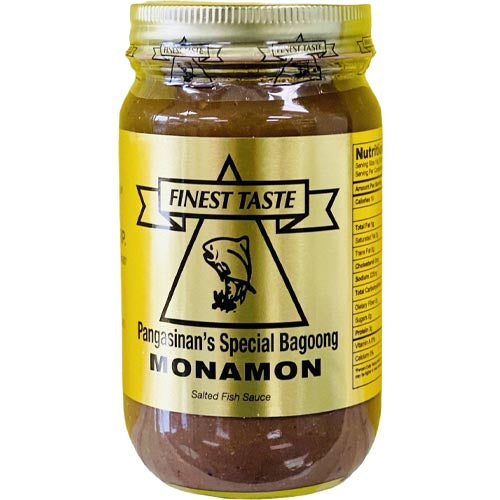 Feinster Geschmack – Pangasinan's Special Bagoong – Monamon – Gesalzene Fischsauce – 16 OZ