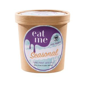 Seasonal vegane Eiscreme Pints – 8 x – 16oz