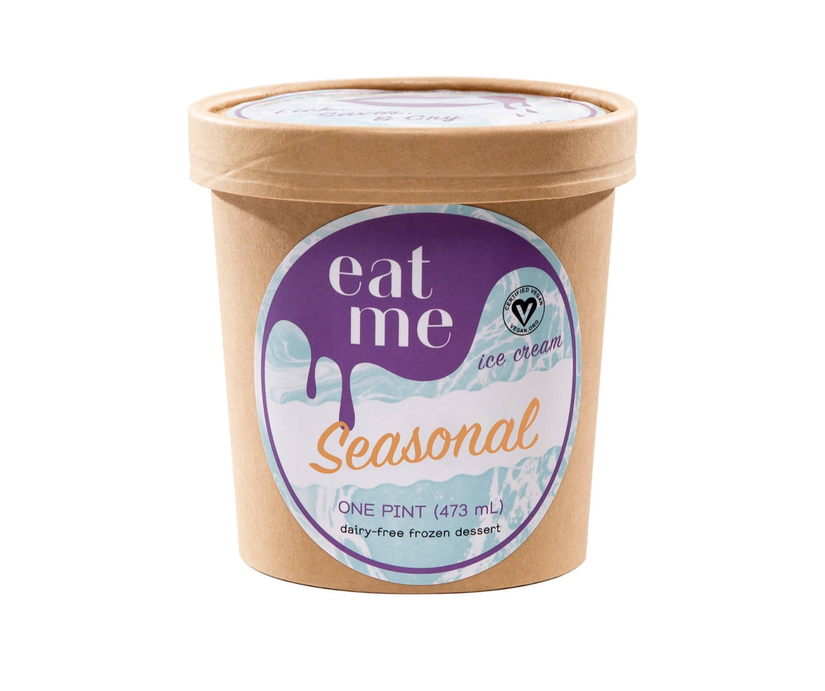 Saisonale vegane Eiscreme Pints – 8 x 16oz