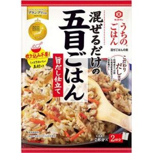 Kikkoman , Mazerudake. Gomoku Gohan, Cooked Würzung für Reis, der gemischt werden soll, – 112g