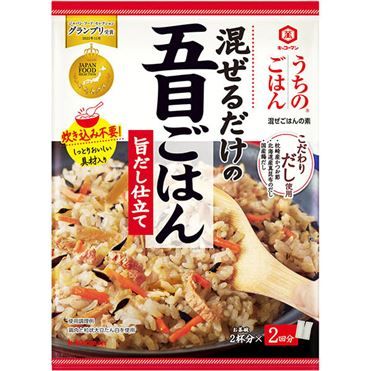 Kikkoman, Mazerudake. Gomoku Gohan, Gekochte Gewürze für Reis gemischt werden, 112g