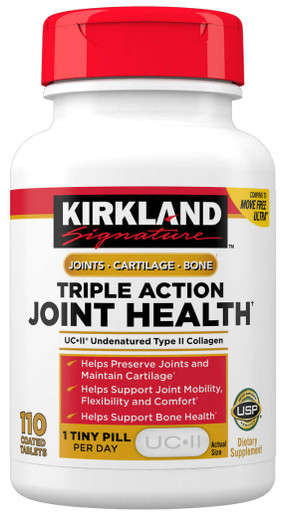 Kirkland Signature Triple Action Joint Health, 110 überzogene Tabletten