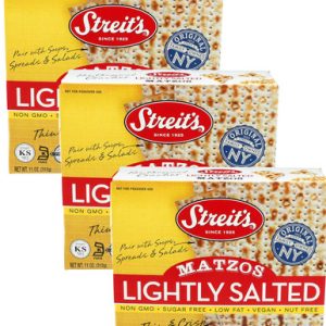 Streit’s Lightly gesalzene Matzen, 11 Unzen (Packung mit 3)