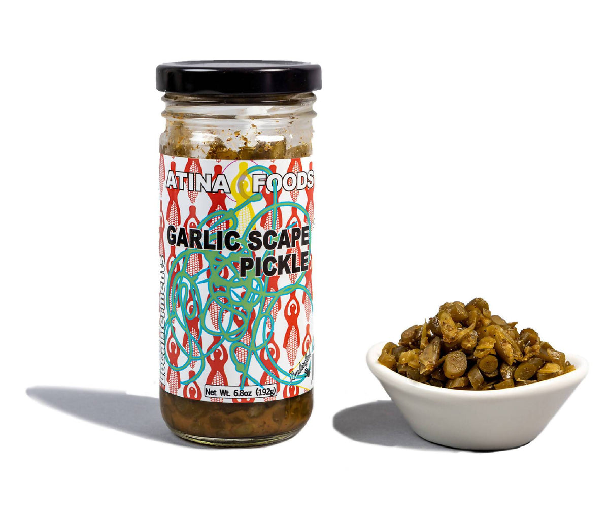 Knoblauch Scape Pickles – 12 Gläser x 8oz