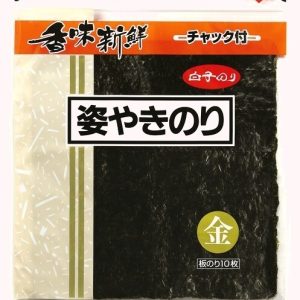 Shirakonori, Sugata Yakinori, Gold, 10 Blatt in 1 Beutel, Algen
