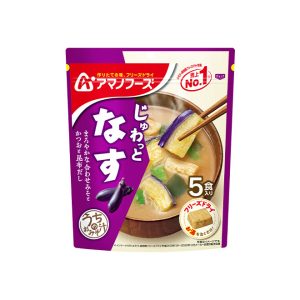 Amano Foods „Itsumo no Omisoshiru“, gefriergetrocknete Miso-Suppe, Ei-Pflanze,5 Portionen