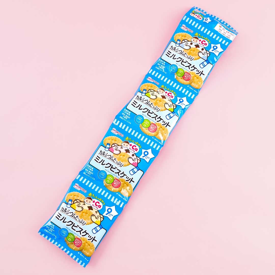Wakodo Baby +Ca Milchkeks Mini Packung – 4 Stück