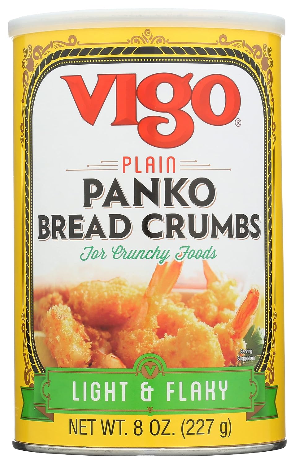 Vigo – Brotkrume Panko Pln, 8 Oz – Packung mit 6 Stück