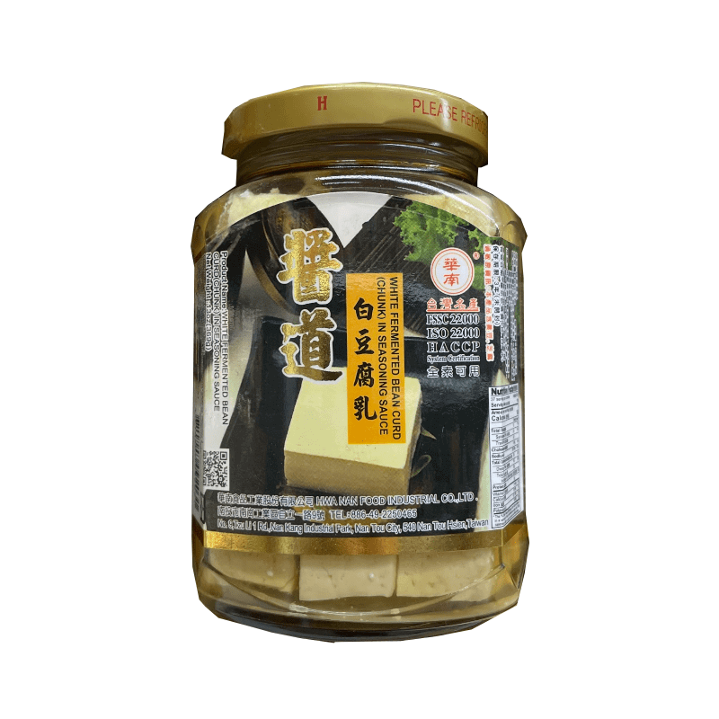 TFC weißer fermentierter Bohnencurd (Chunk) in Gewürzsauce