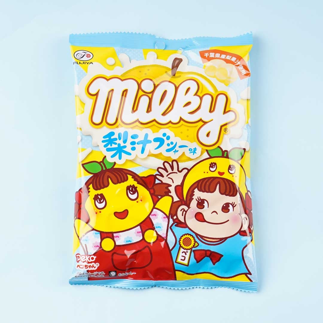 Milky Peko-Chan Süßigkeit – Birnensaft