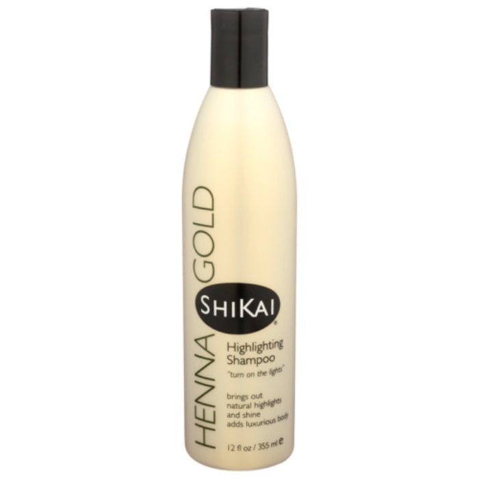 Shikai Shampoo, Hervorhebung Henna Gold, 12 Oz – Packung mit 3