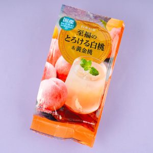 Mitsui Norin Nitto Fruit Drink Mix – schmelziger Pfirsich & goldener Pfirsich