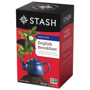 Stash English Frühstück Tee, 20 Säcke, Packung mit 6