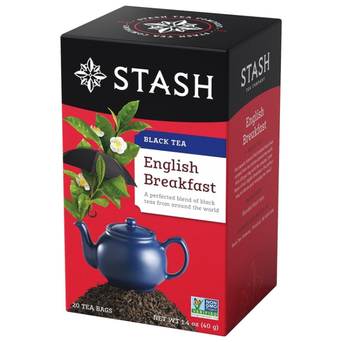 Stash Englischer Frühstückstee, 20 Beutel – 6er Packung