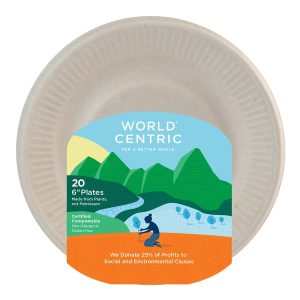 Welt zentrische Platte Faser Ripple Rand 6 20 St. – Packung mit 12