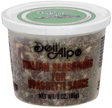 Dell Alpe – Spaghetti Gewürze, 3 Oz (Packung mit 12)