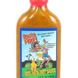 Rasta Fire! heiß, heiß, warm, scharfe Sauce, 6.8 Unzen.
