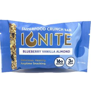 Ignite Superfood Bar Heidelbeer-Vanille-Mandel – 12 bar x 1,89oz