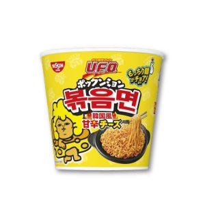 Nissin Yakisoba UFO – Korean Style süßer und würziger Käse