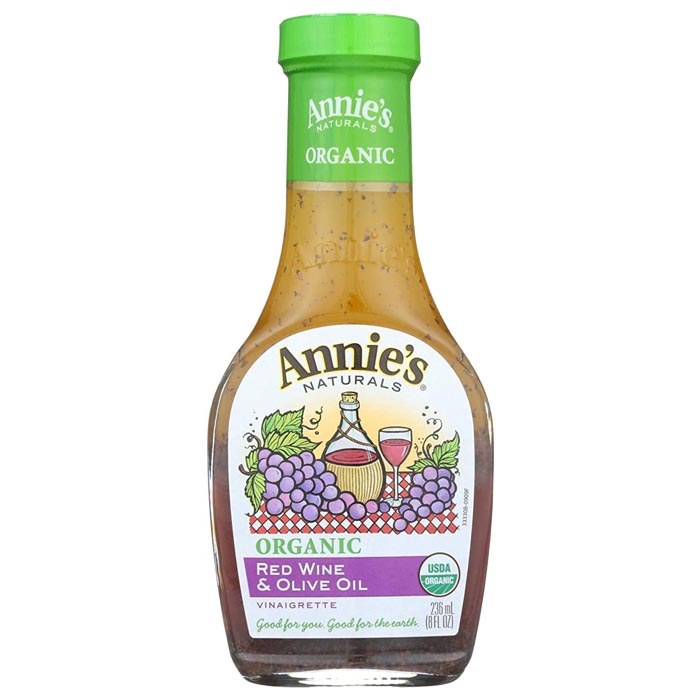 Annie's Homegrown Bio Rotwein & Olivenöl Vinaigrette, 8 fl oz