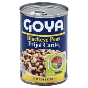 Goya Erbsen mit schwarzen Augen, 15,5 Unzen (Packung mit 24 Stück)