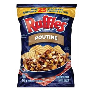 Ruffles Poutine Kartoffelchips-Kanada (Fall mit 12) – 245g