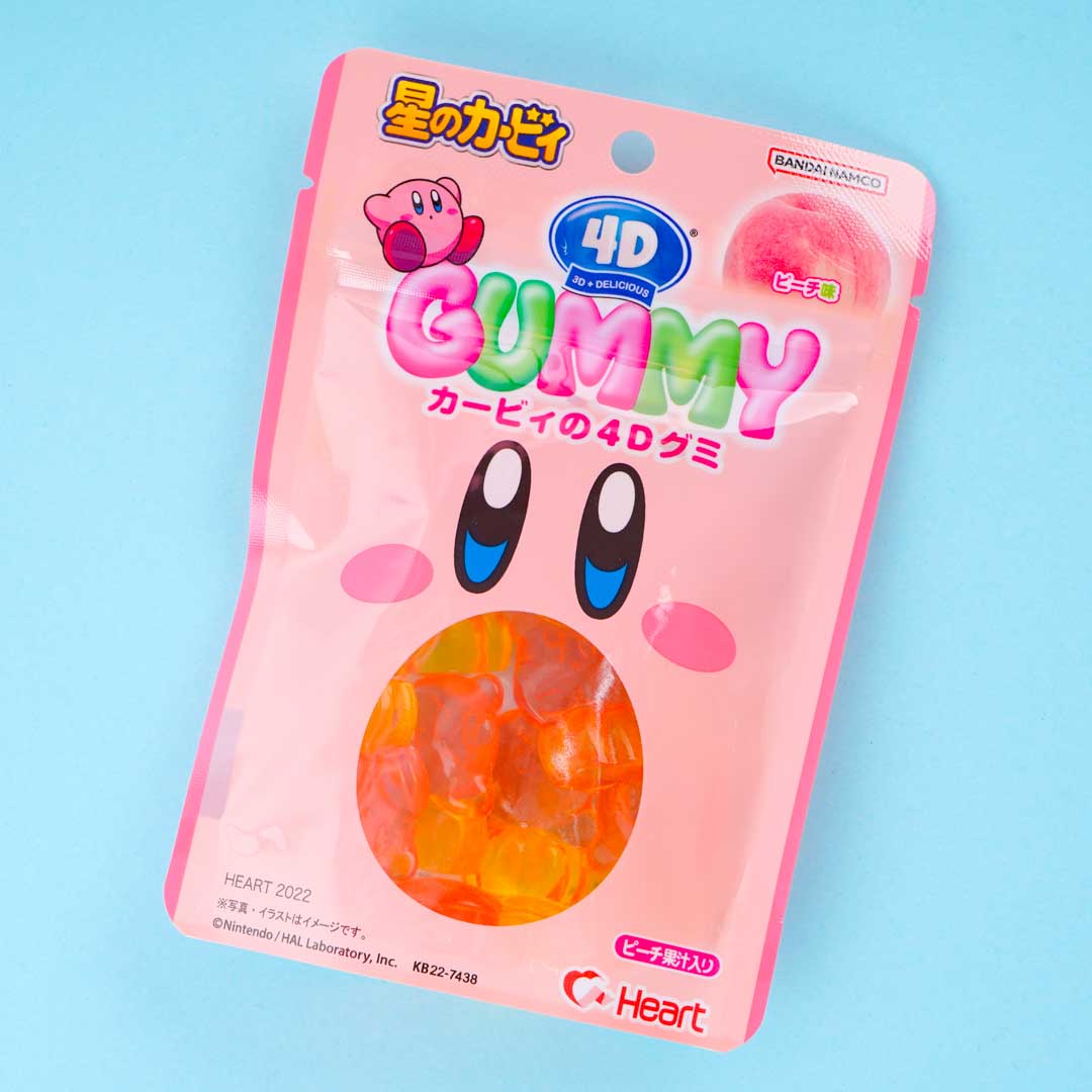Kirby 4D Gummy – Pfirsich