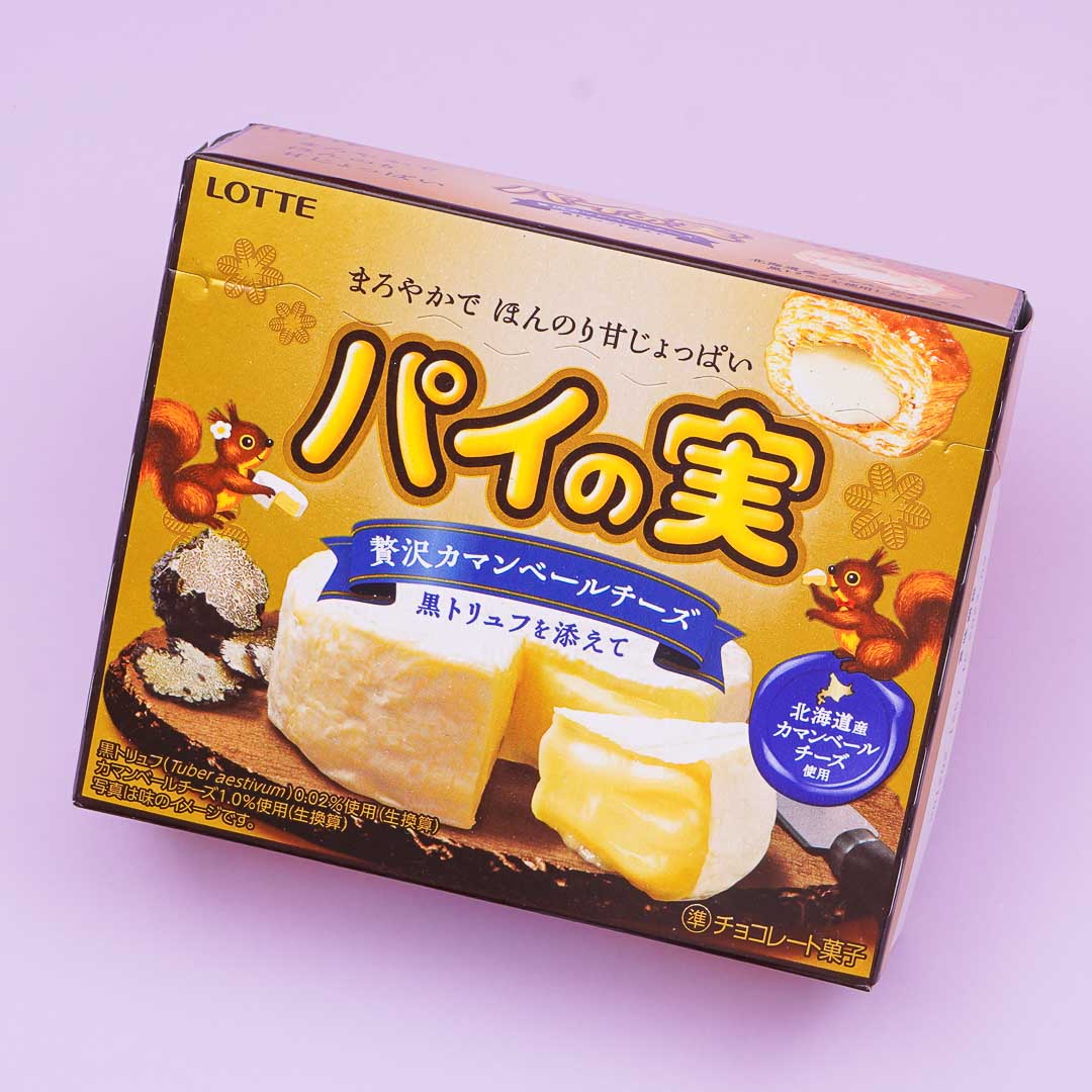 Lotte Pai no Mi Gebäck – Luxuriöse Camembert