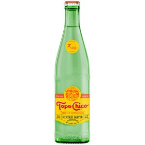 Topo Chico – Twist of Tangerine glitzernd Mineralwasser 12 OZ – (Packung)