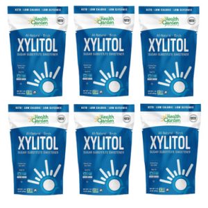 Gesundheit Garten echte Birke xylitol, 1 lb. (Pack von 6) – kostenloser Versand