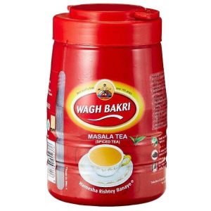 Wagh Bakri Masala Tee gewürzte Teeblätter in Exportpackung,250g
