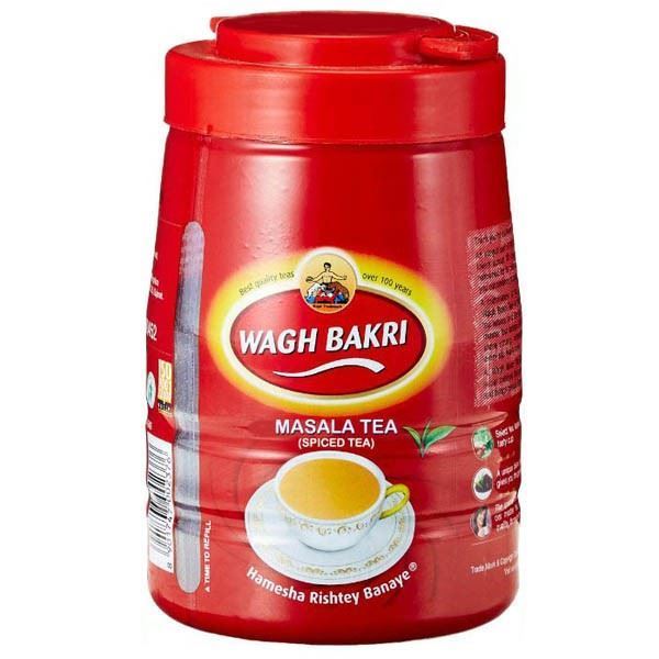 Wagh Bakri Masala Tee Gewürztee Blätter im Export-Packung, 250g