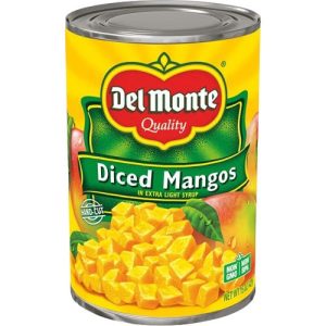 Del Monte Gestorbene Mangos in Extra Leichter Sirup – 15 OZ