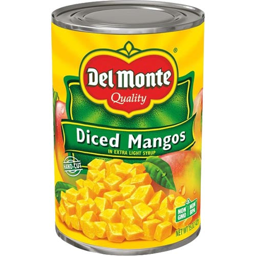 Del Monte Gestorbene Mangos in Extra Leichter Sirup – 15 OZ