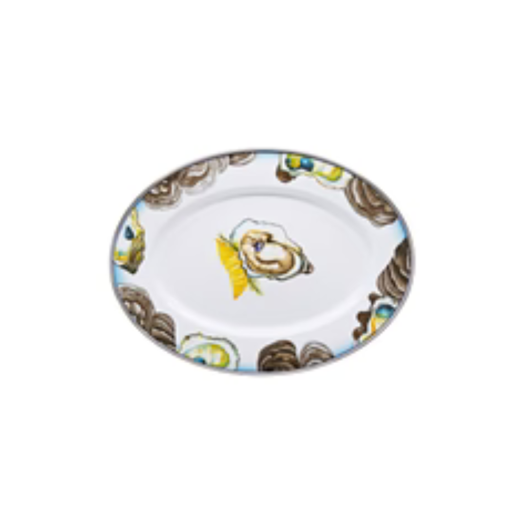 Golden Rabbit Oyster oval Platter