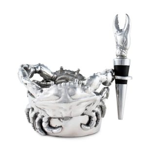 Arthur Gericht – Krabben Wein Caddy und Stopfen Set